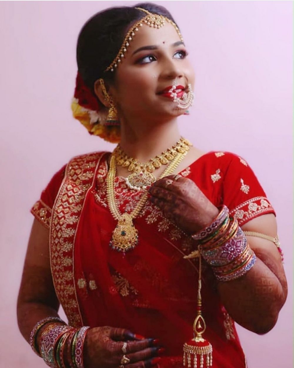Photo From North Indian brides - By INJ Makeup Studio by Nazneen