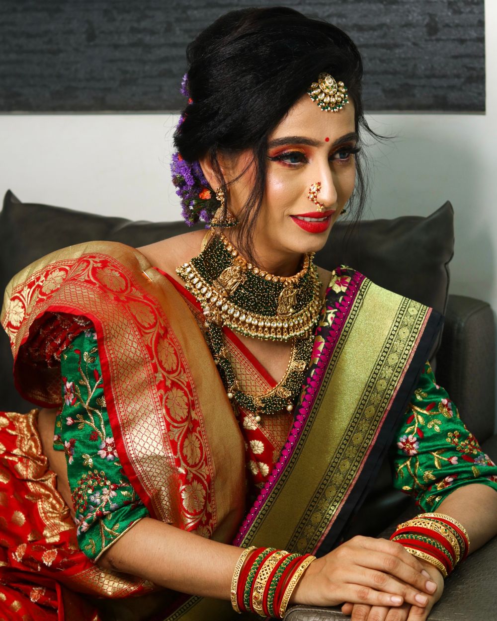 Photo From Engagement look - By Pooja Charvi Makeovers