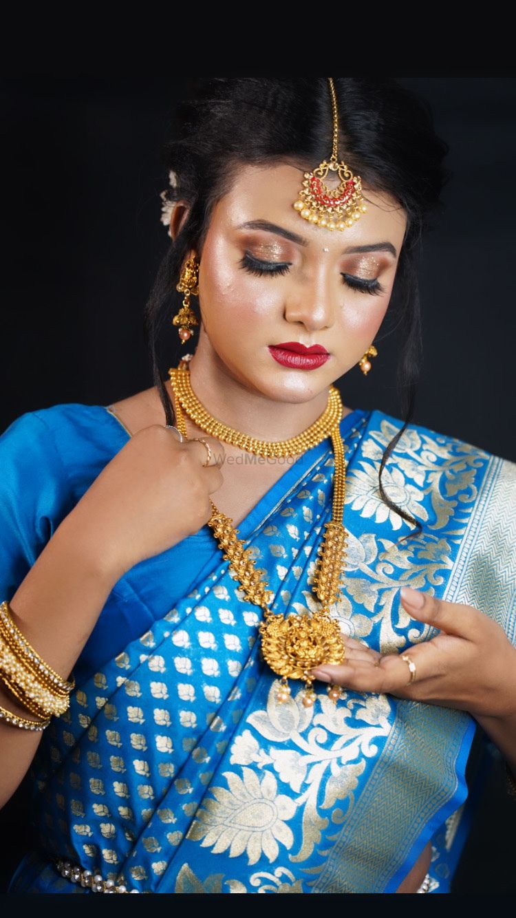 Photo From Sizzling South Indian Bride Nirdeshika ?‍♀️ - By DDG Makeovers