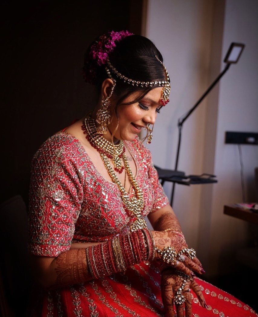 Photo From Megha’s wedding 2021 - By Chetna Kapoor Makeovers