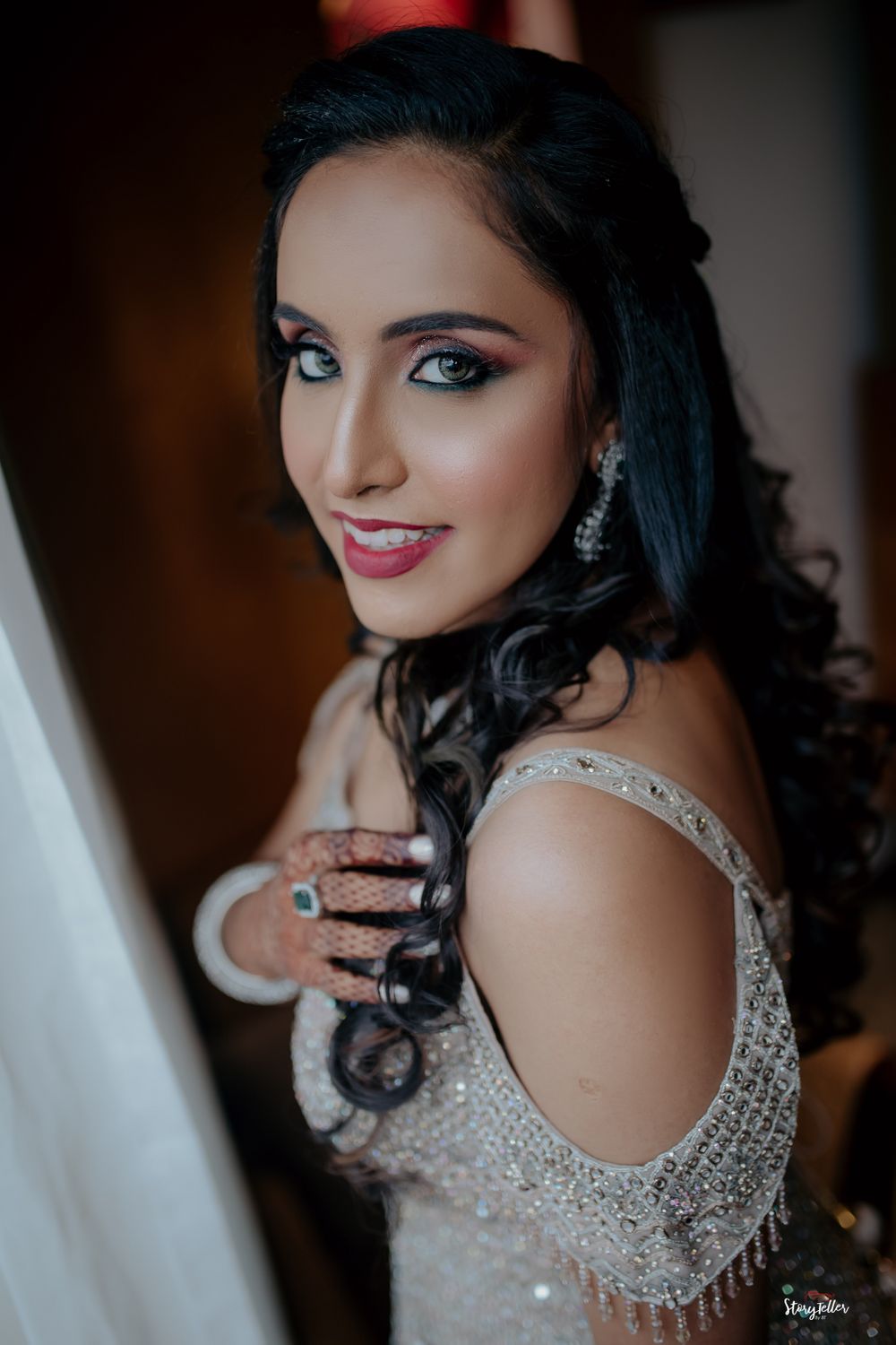 Photo From Ravisha engagement look - By Sneha SK Makeovers