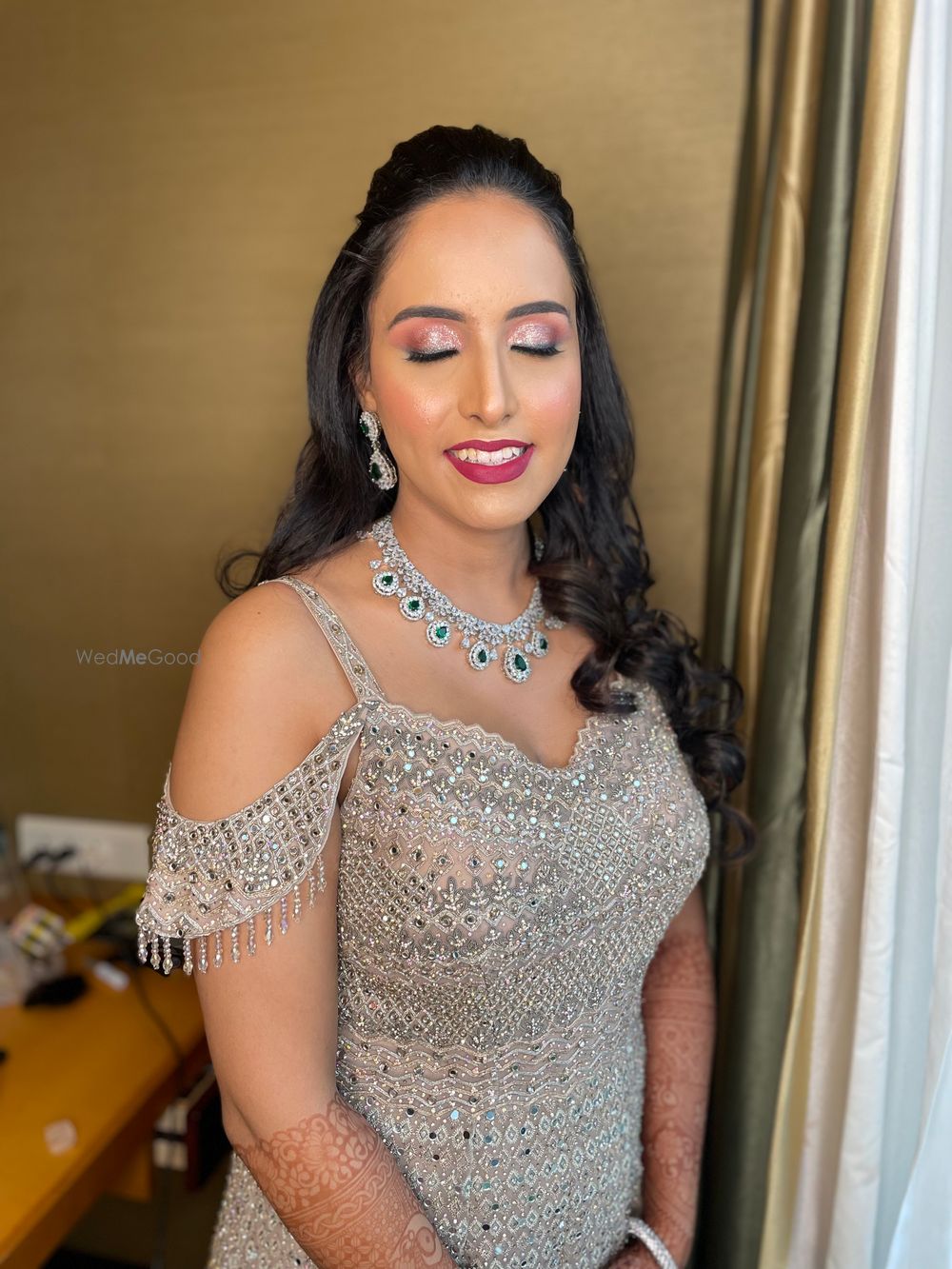 Photo From Ravisha engagement look - By Sneha SK Makeovers