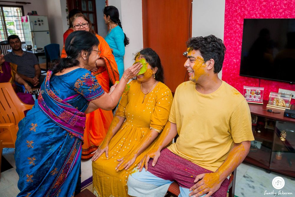 Photo From Sowmya & Ankit - Haldi & Mehendi - By Swathy Sekaran Photographer