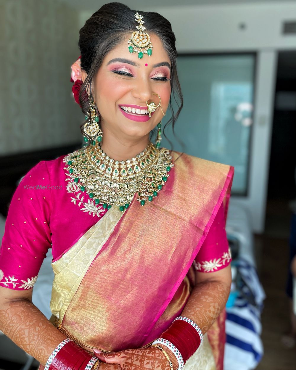 Photo From Madhavie wedding - By Sneha SK Makeovers