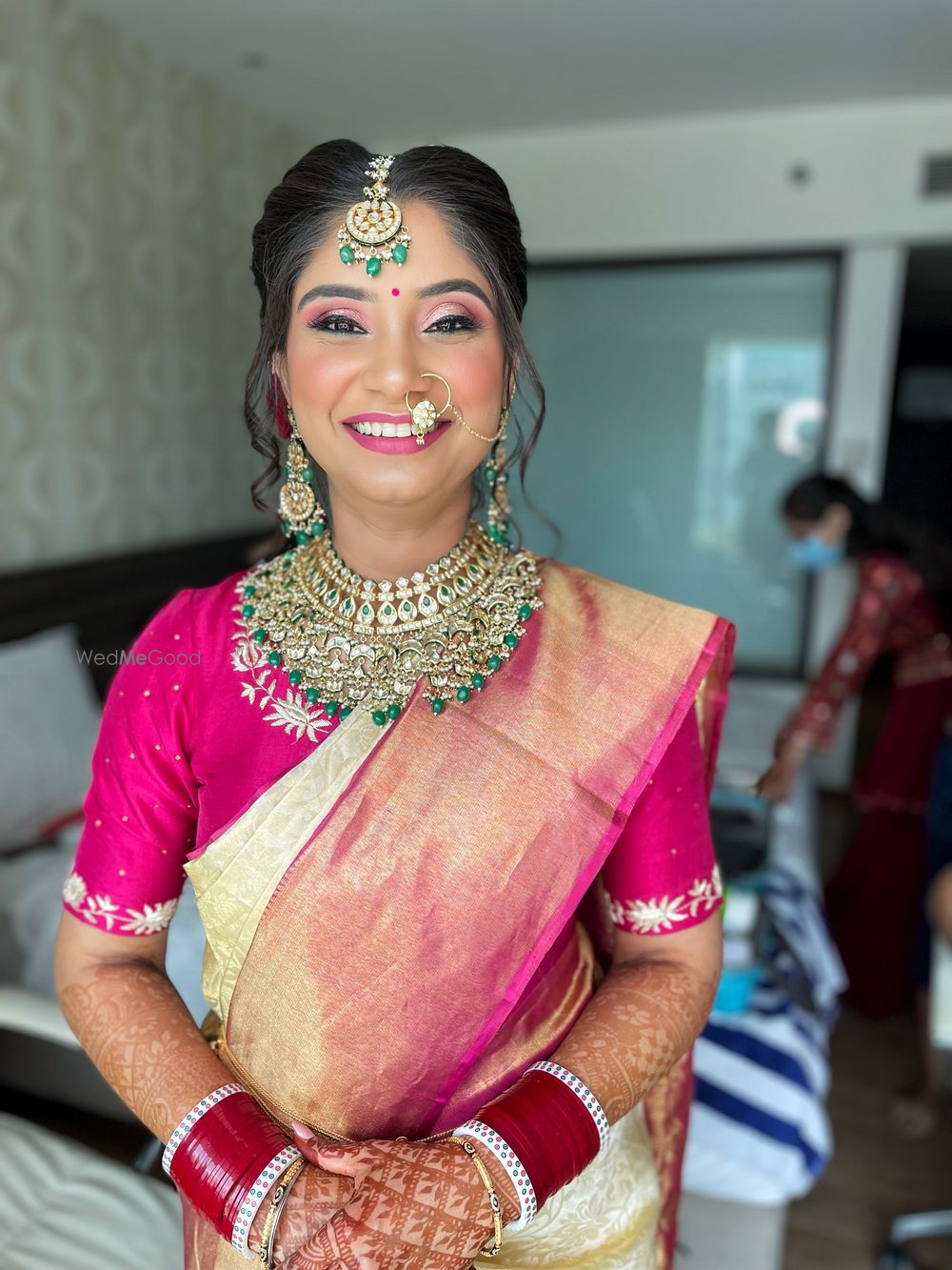 Photo From Madhavie wedding - By Sneha SK Makeovers