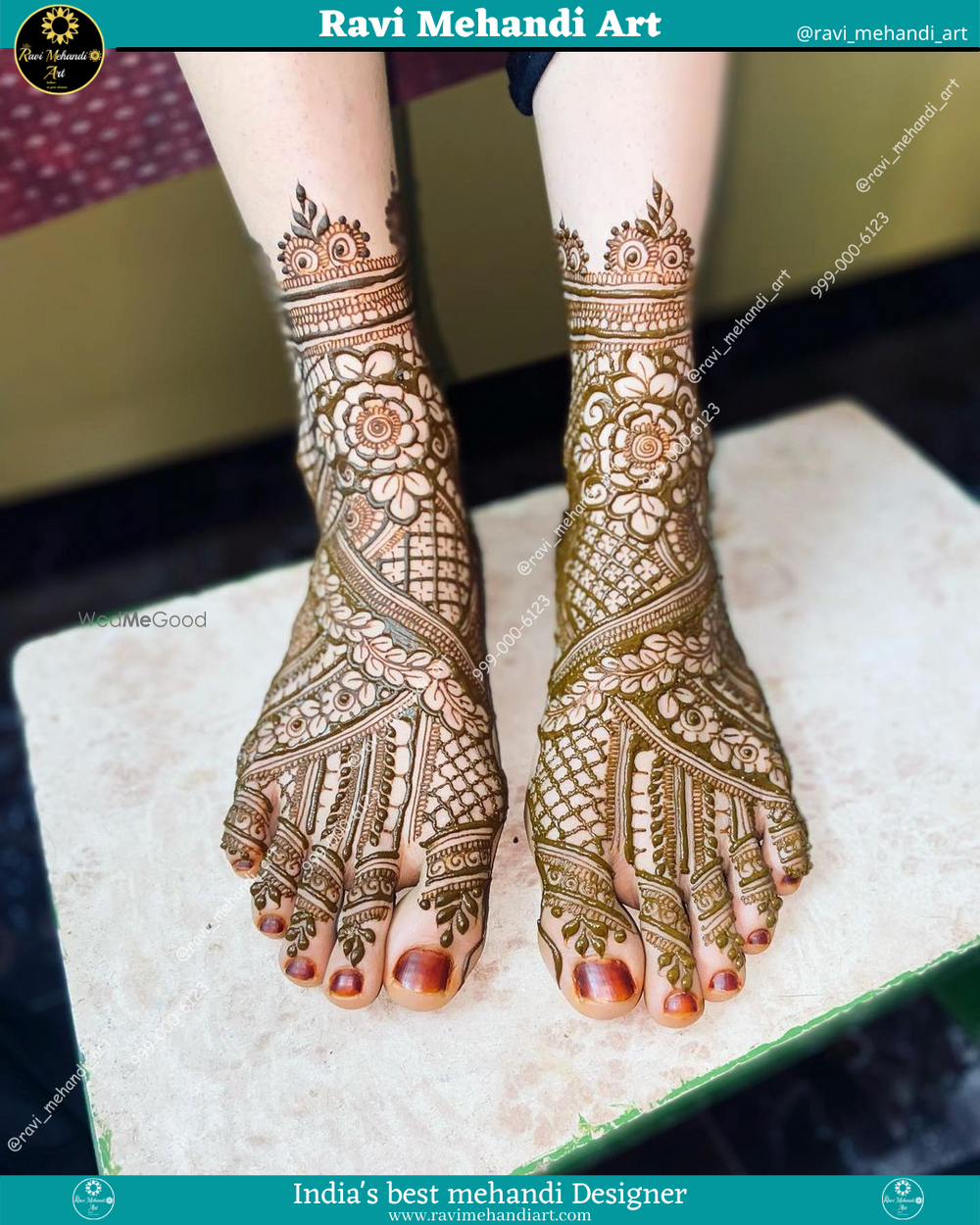 Photo From New Stylish Mehandi Design - By Ravi Mehandi Art