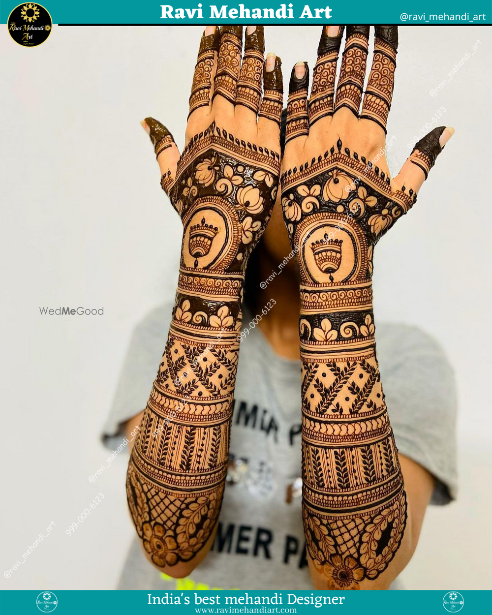 Photo From New Stylish Mehandi Design - By Ravi Mehandi Art