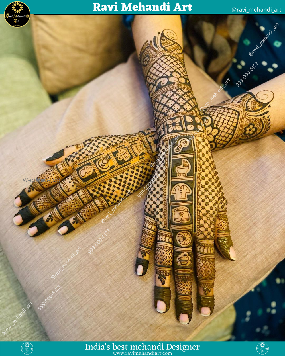 Photo From New Stylish Mehandi Design - By Ravi Mehandi Art