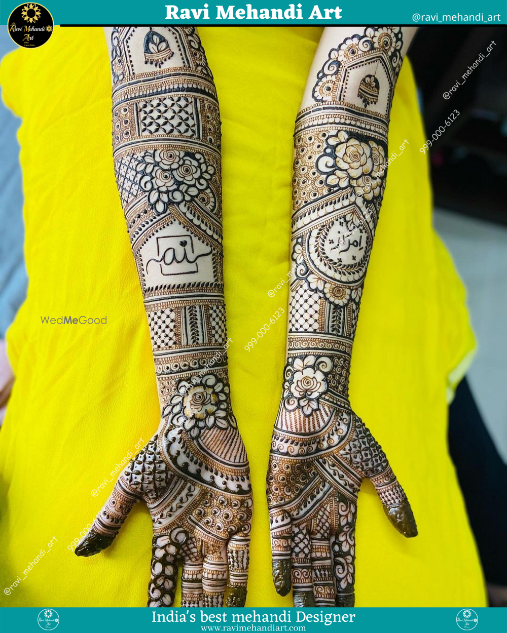 Photo From New Stylish Mehandi Design - By Ravi Mehandi Art