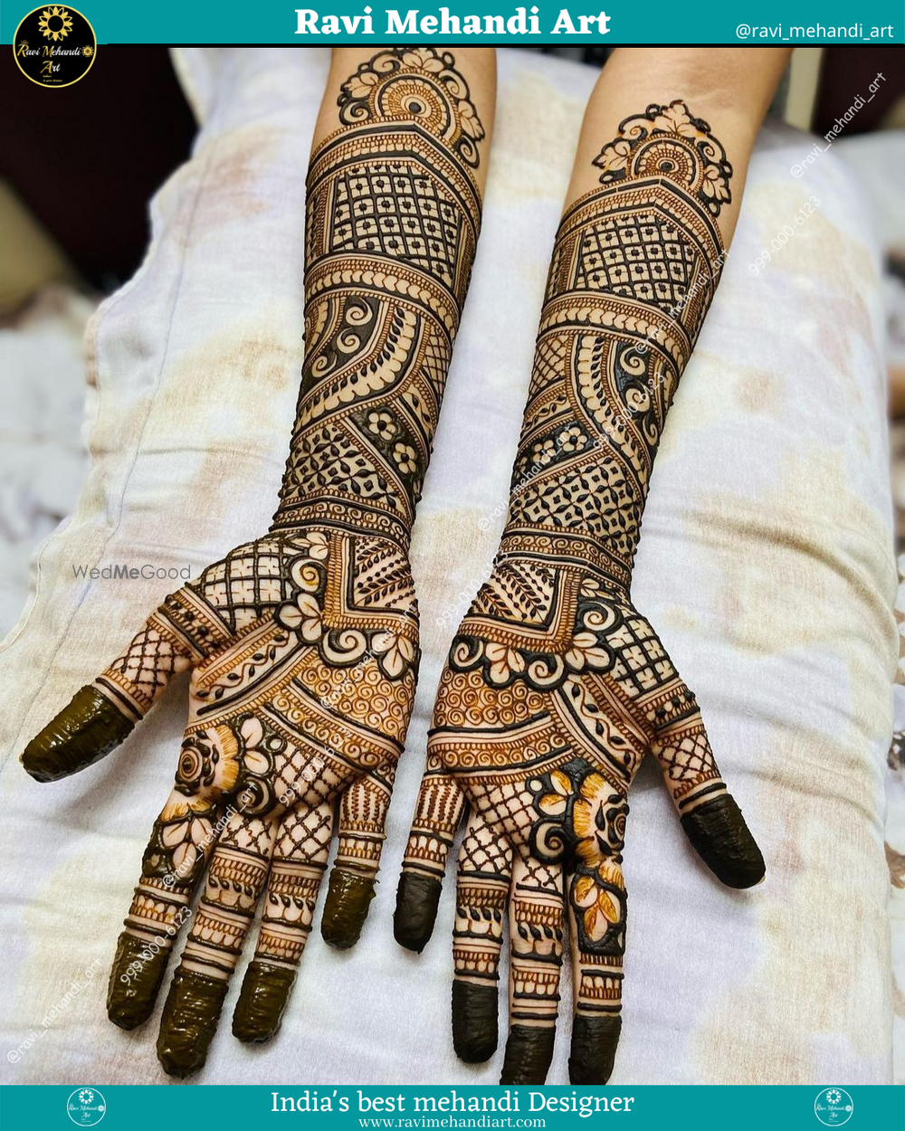 Photo From New Stylish Mehandi Design - By Ravi Mehandi Art