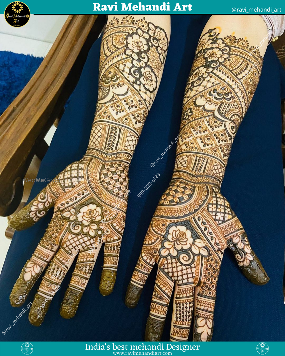 Photo From New Stylish Mehandi Design - By Ravi Mehandi Art