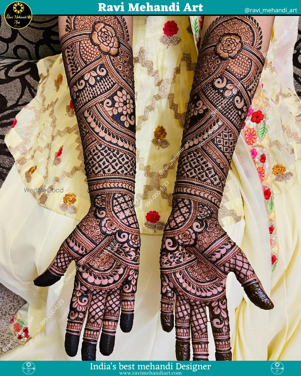 Photo From Bombay Stylish Mehandi Design - By Ravi Mehandi Art