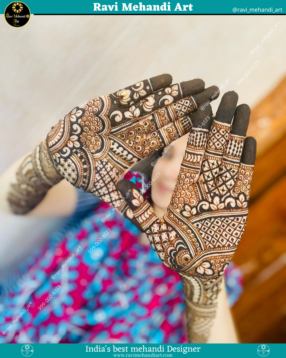 Photo From Bombay Stylish Mehandi Design - By Ravi Mehandi Art