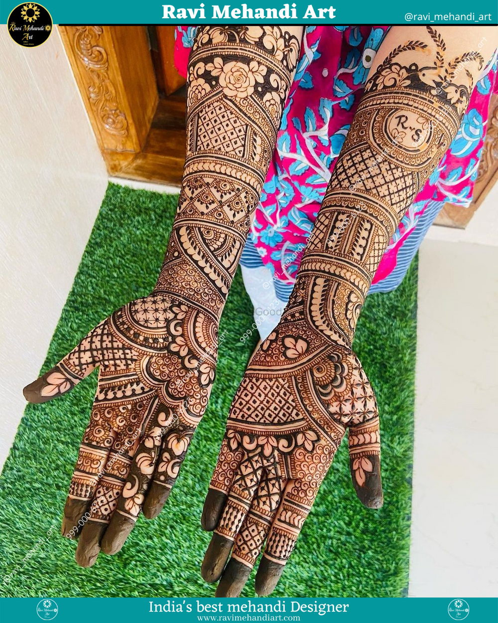 Photo From Bombay Stylish Mehandi Design - By Ravi Mehandi Art