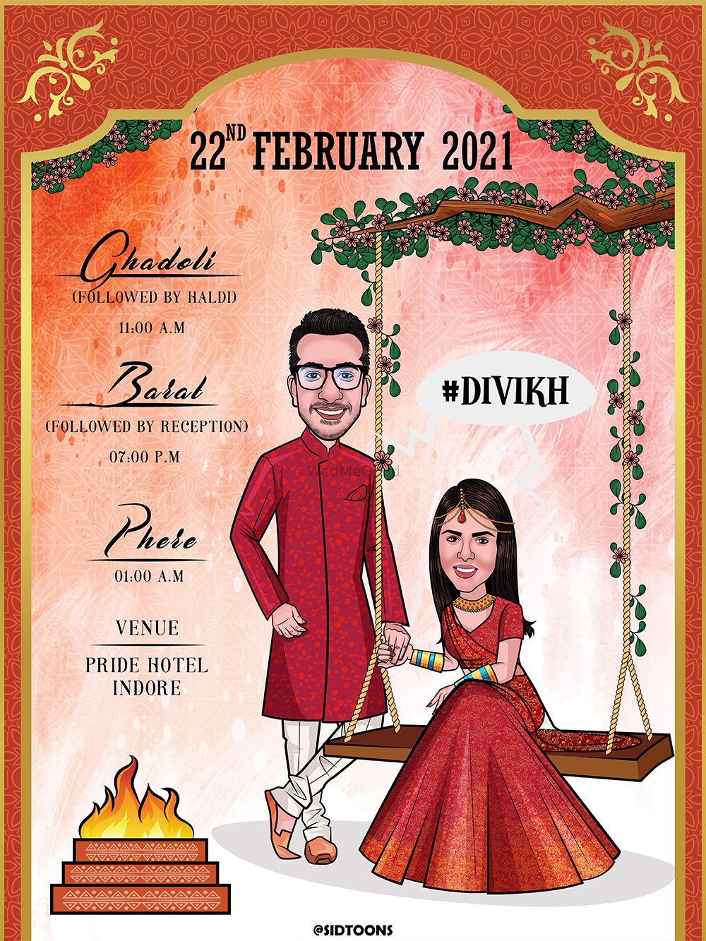 Photo From Divya weds Nikhil - By Sidtoons