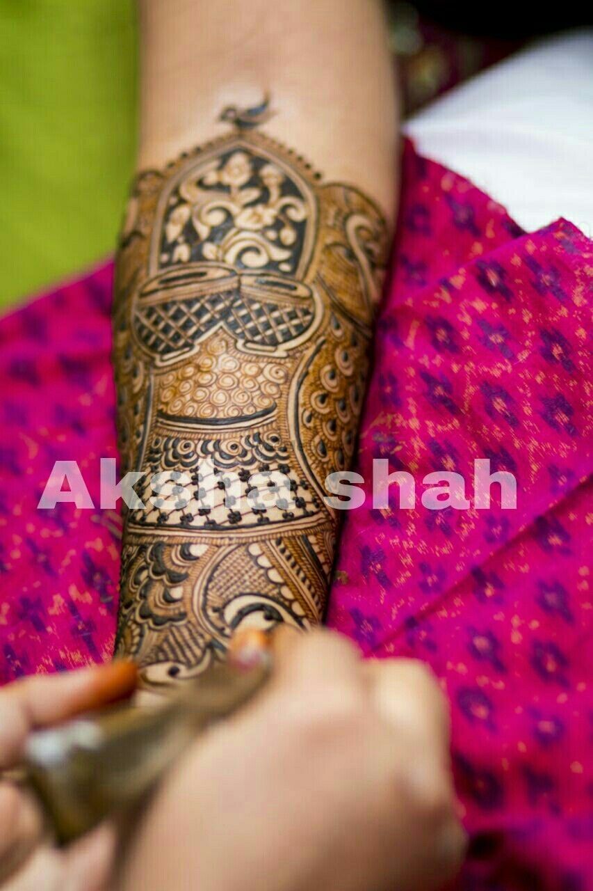 Photo From Bride Shobhana - By Aksha Shah Mehendi Designer