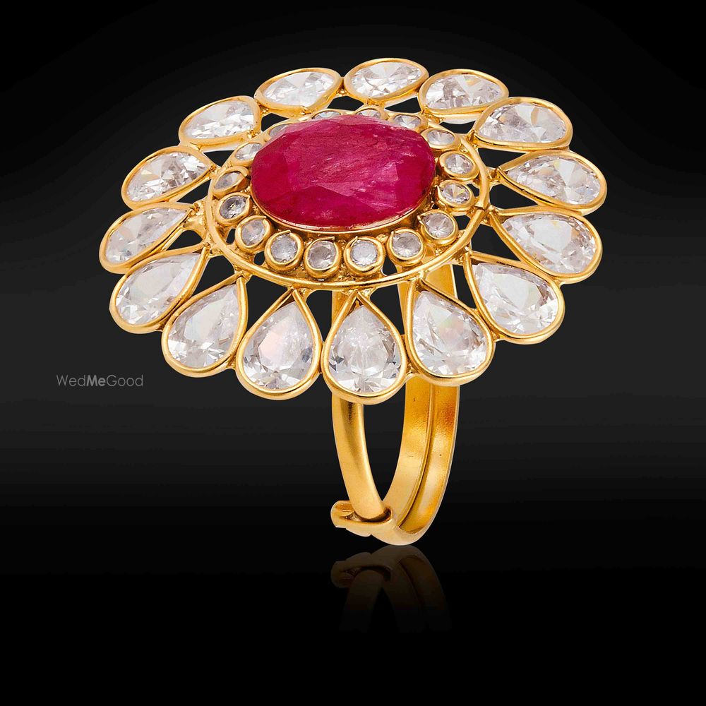 Photo From KUNDAN POLKI RINGS - By Haritika Diamonds and Jewellery