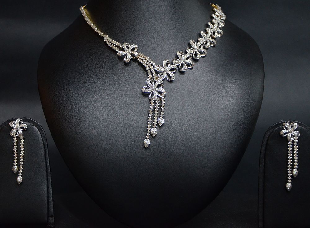 Photo From DIAMOND NEACKLACE SET - By Haritika Diamonds and Jewellery