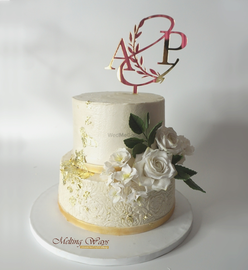 Photo From Wedding / Engagement /Bride to be Cakes - By MeltingWays