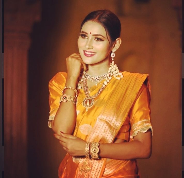 Photo From South Indian pre wedding look - By Nazia Bridal Makeover