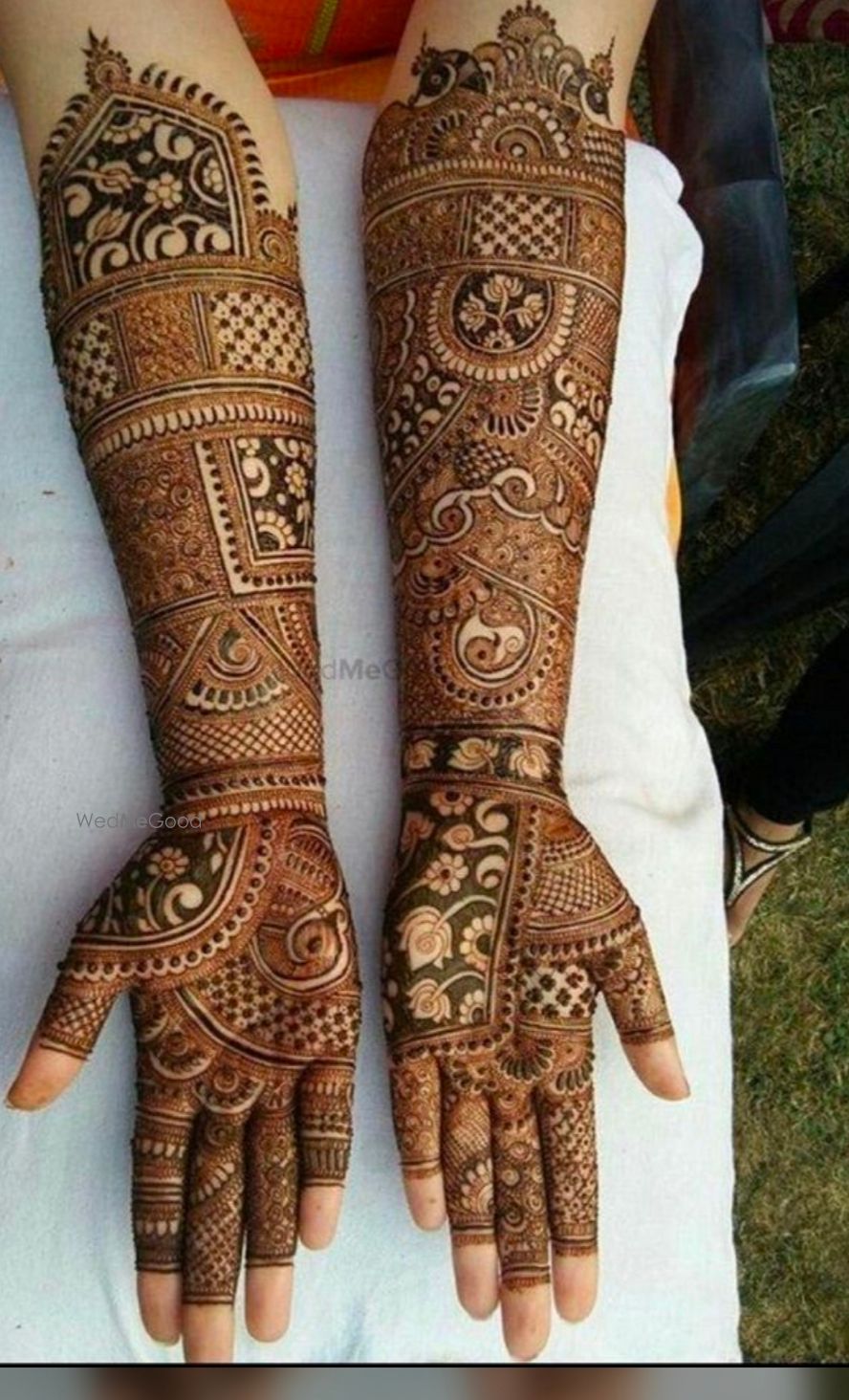 Photo From Lucknow Style Mehandi - By Jaipuri Mehndi Art