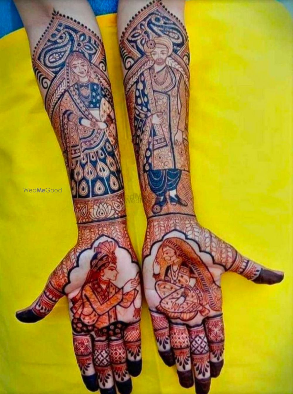 Photo From Lucknow Style Mehandi - By Jaipuri Mehndi Art