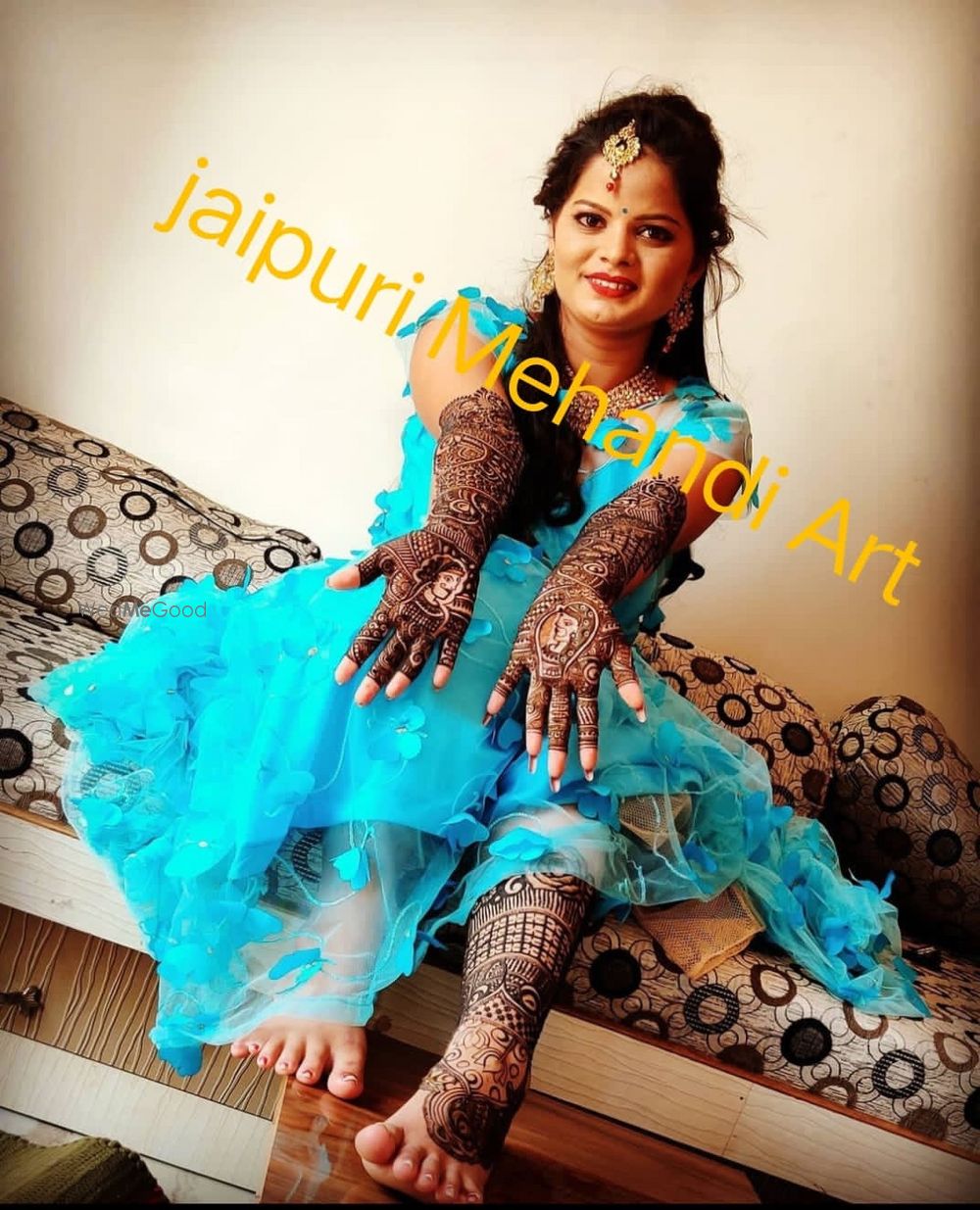 Photo From Gujarati Style - By Jaipuri Mehndi Art