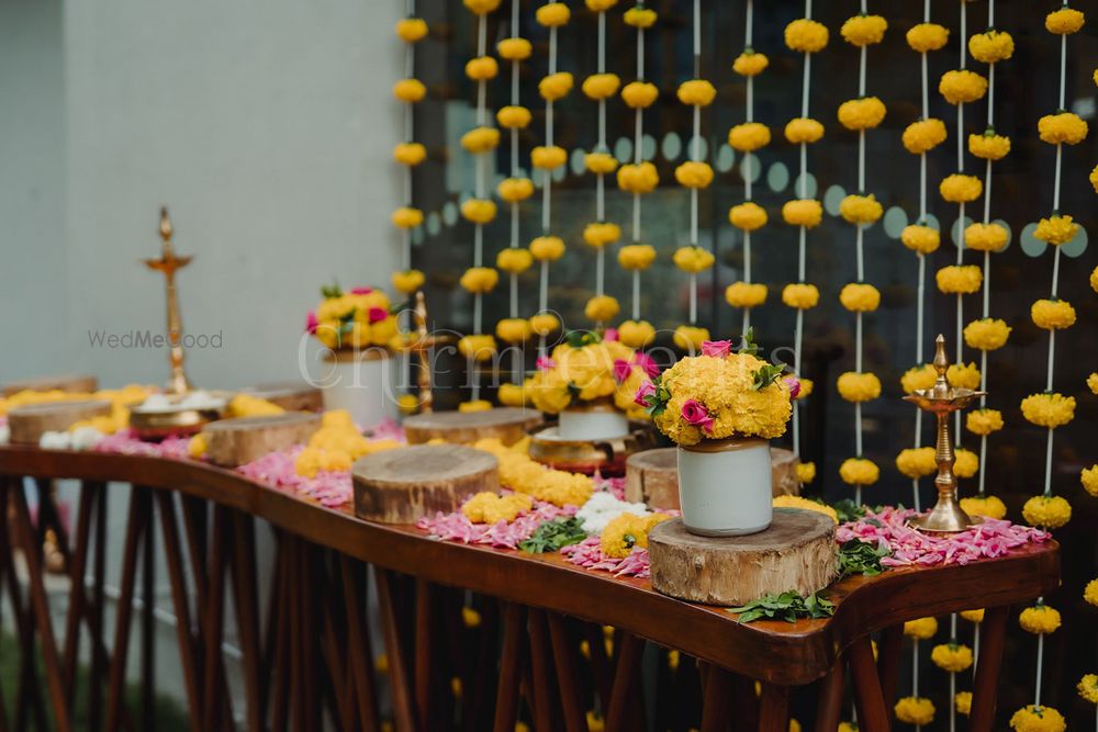 Photo From S & V - A marigold affair - By Chirmi Events