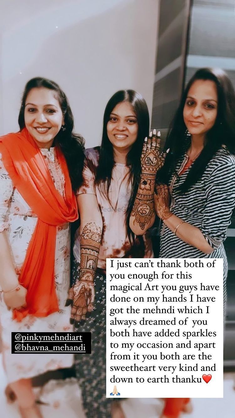 Photo From client Review - By Mehendi by Bhavna & Pinky