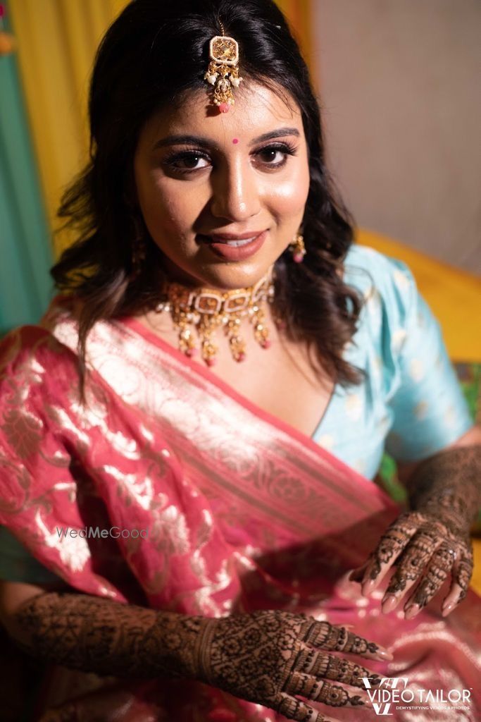 Photo From Shrijha Jha's Mehendi look - By Wedsta Gold