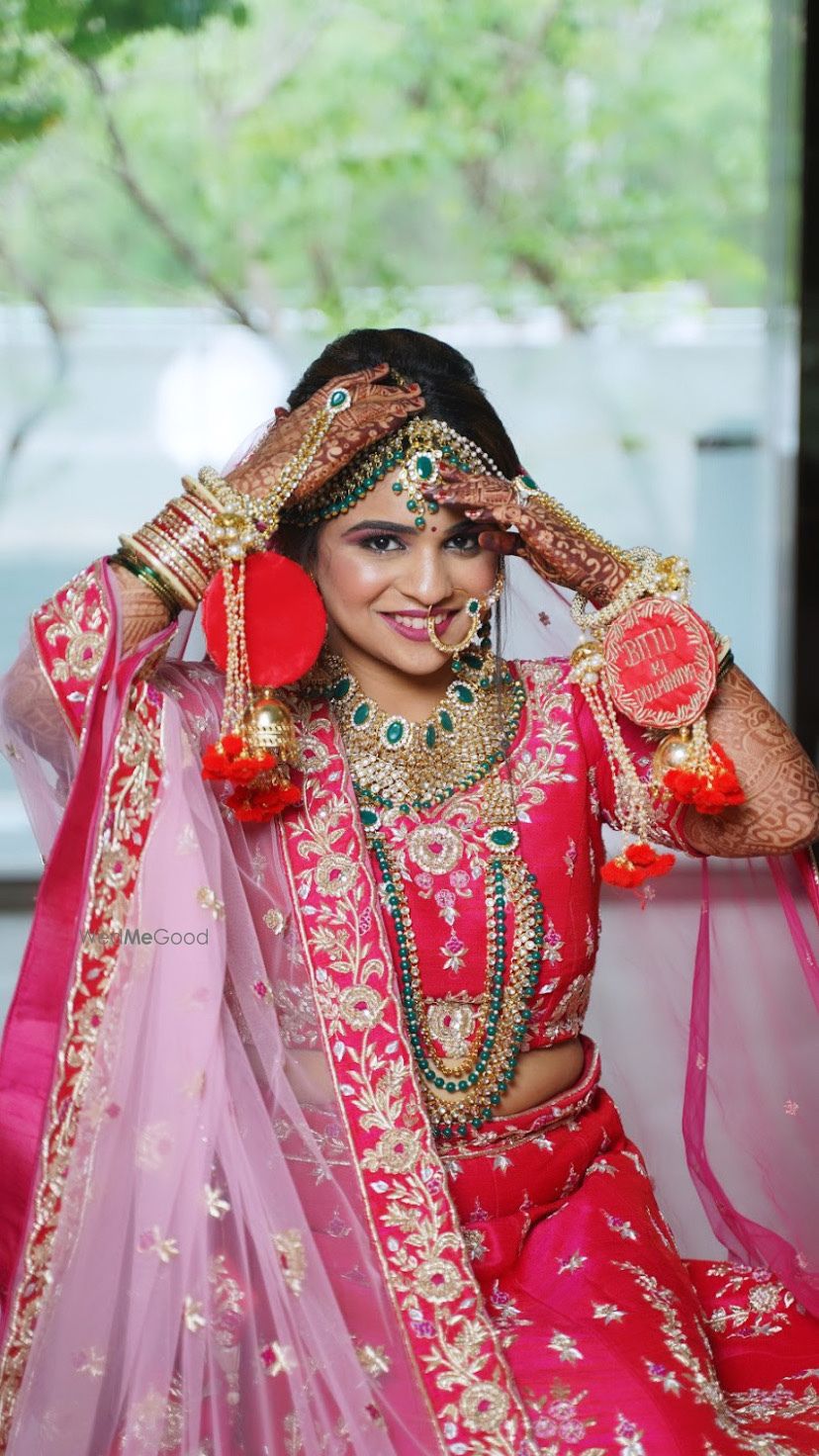 Photo From Morning Gujju Bride - By Mansi Gupta Artistry