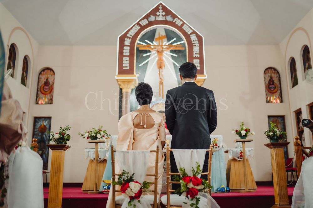 Photo From S & V - A Church wedding - By Chirmi 