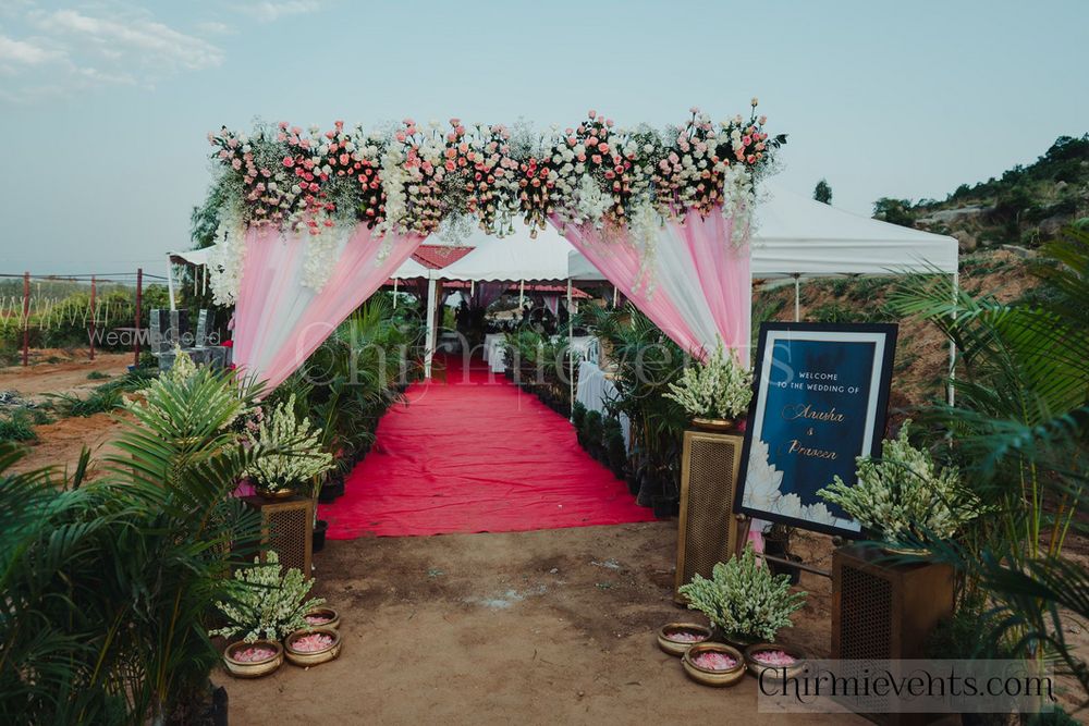 Photo From A & P - An Outdoor wedding ! - By Chirmi 