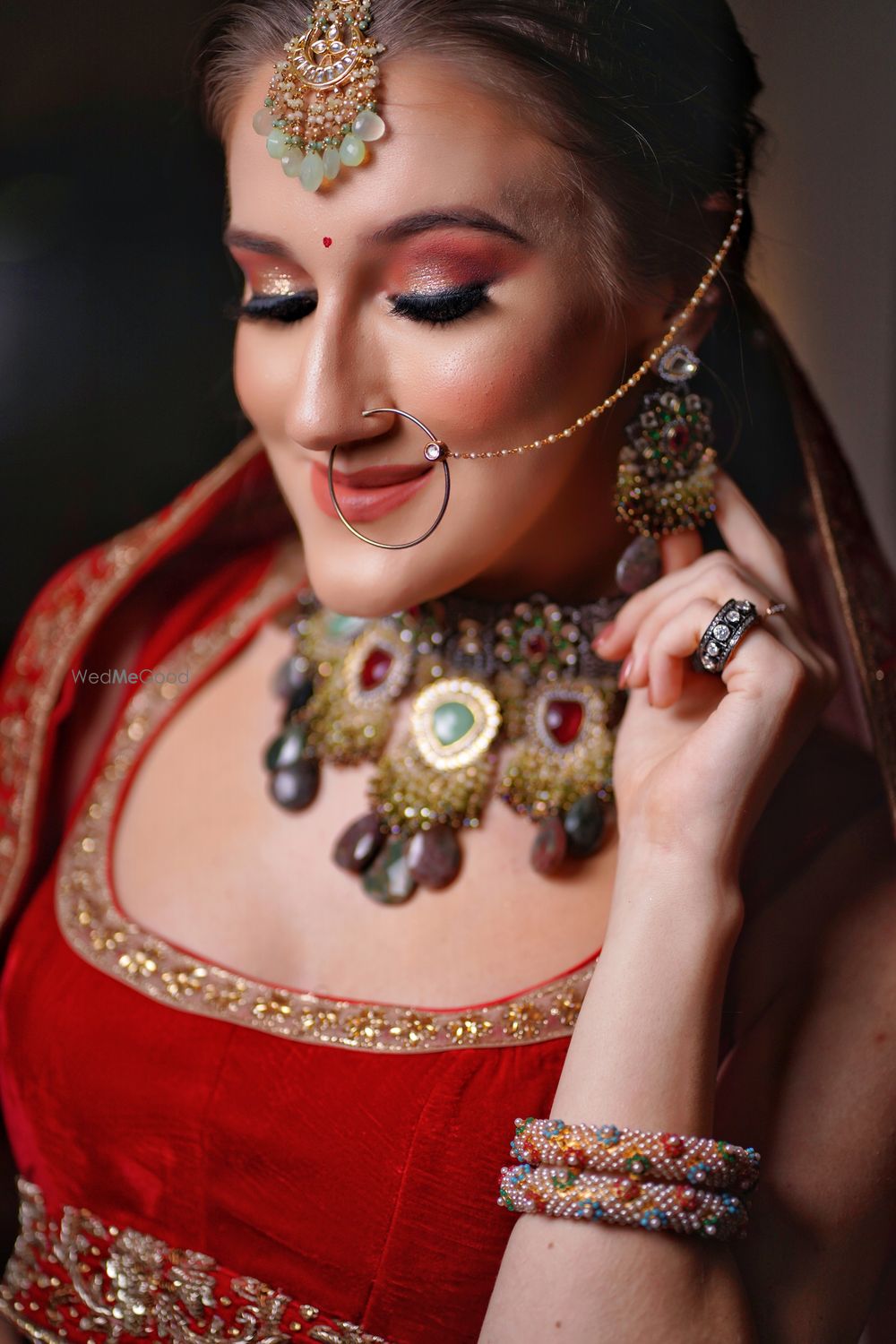 Photo From Oksana’s wedding - By Sneha SK Makeovers