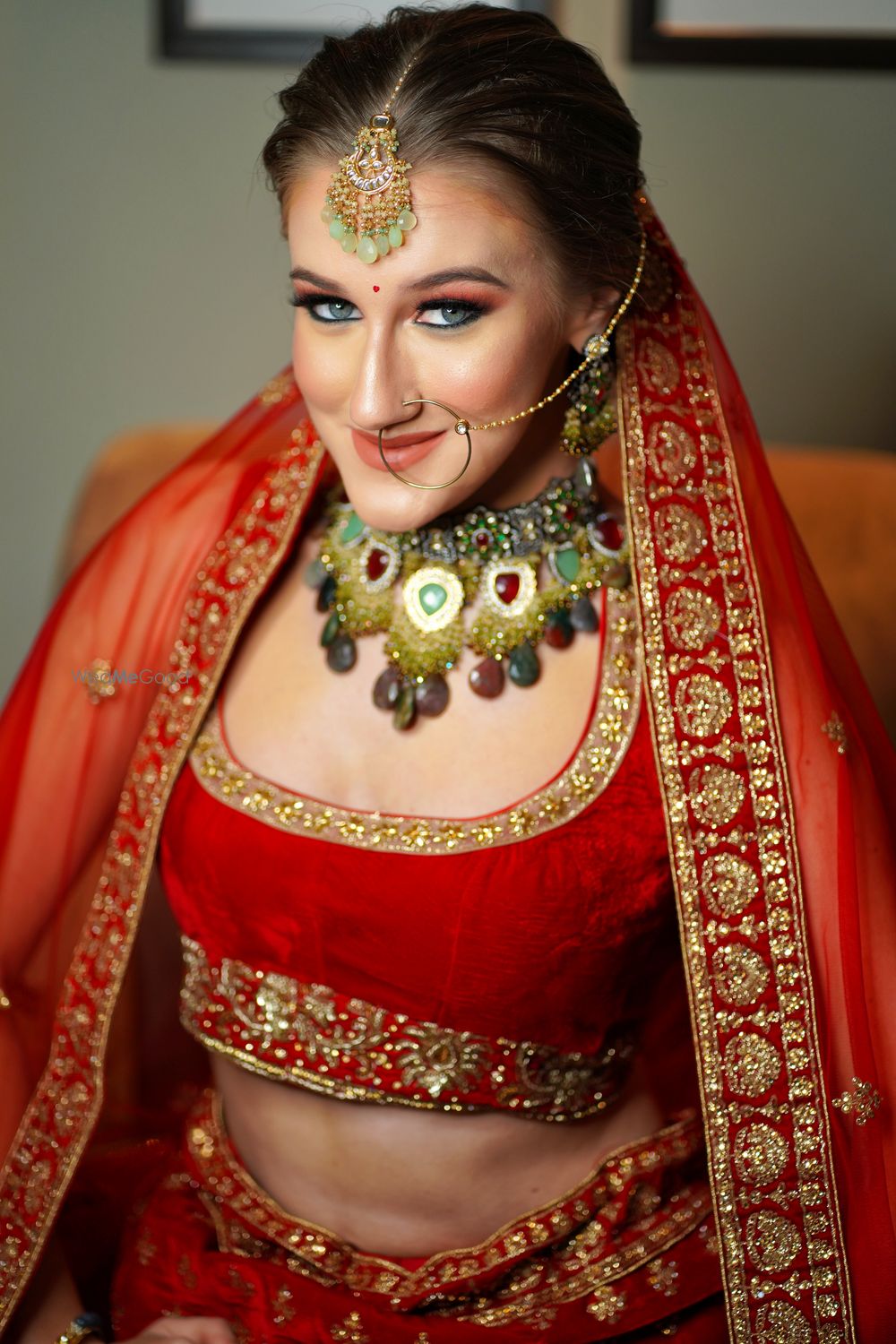 Photo From Oksana’s wedding - By Sneha SK Makeovers