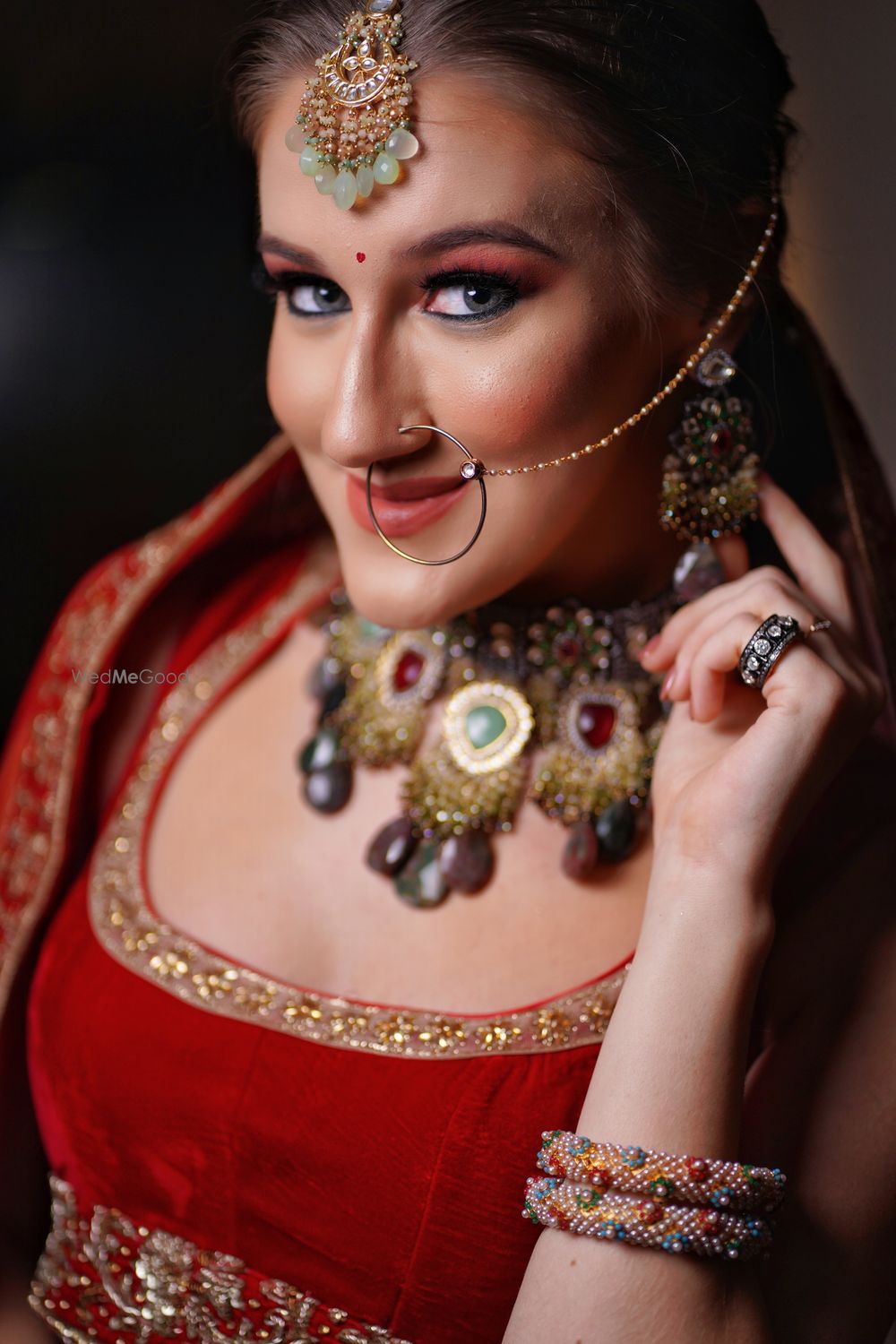 Photo From Oksana’s wedding - By Sneha SK Makeovers