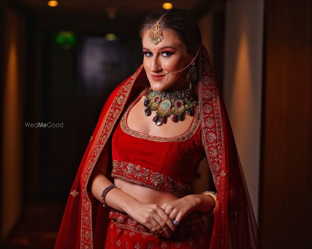 Photo From Oksana’s wedding - By Sneha SK Makeovers