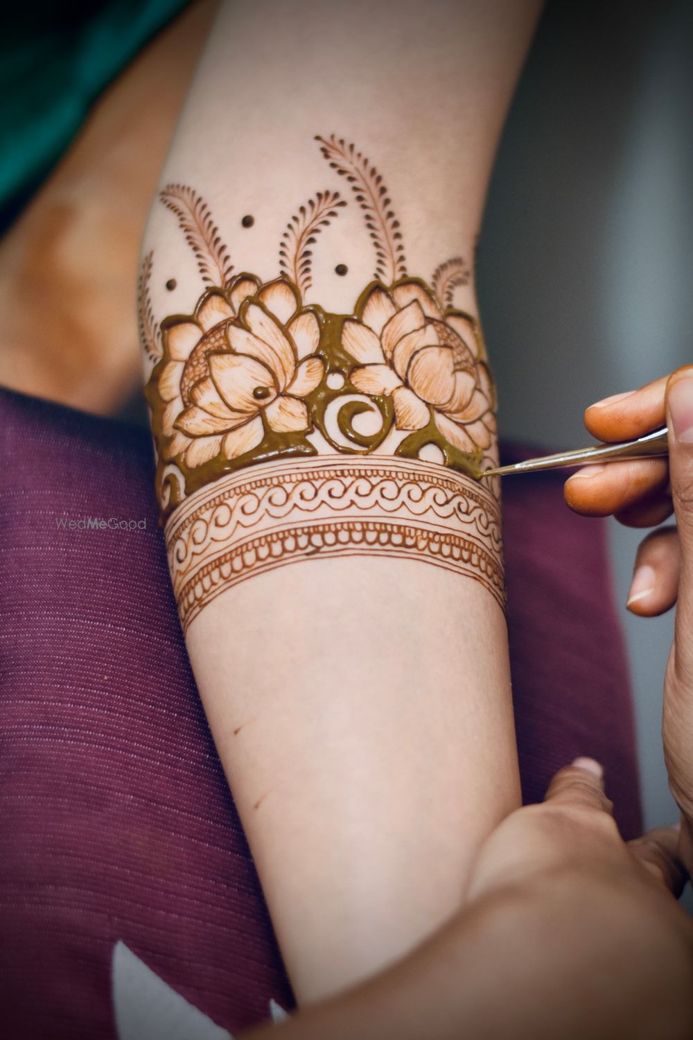 Photo From Akhila Hebbar's Bridal Mehndi - By Pushpa Mehndi Arts