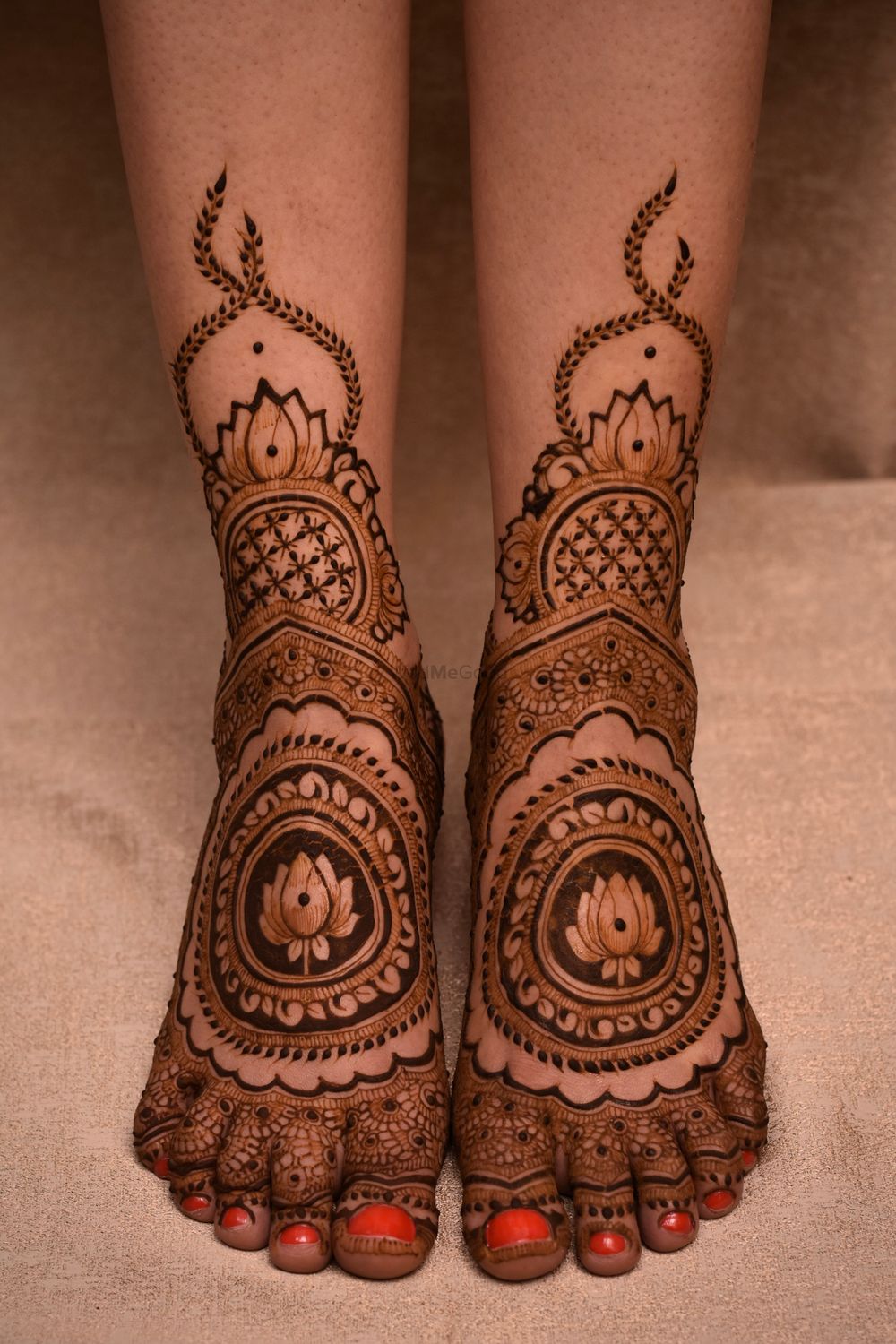Photo of Bridal feet mehendi design ideas