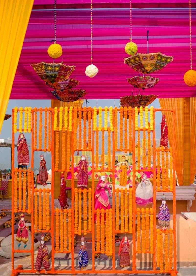 Photo From Haldi & Mehendi Decoration - By Kingston Wedding and Events