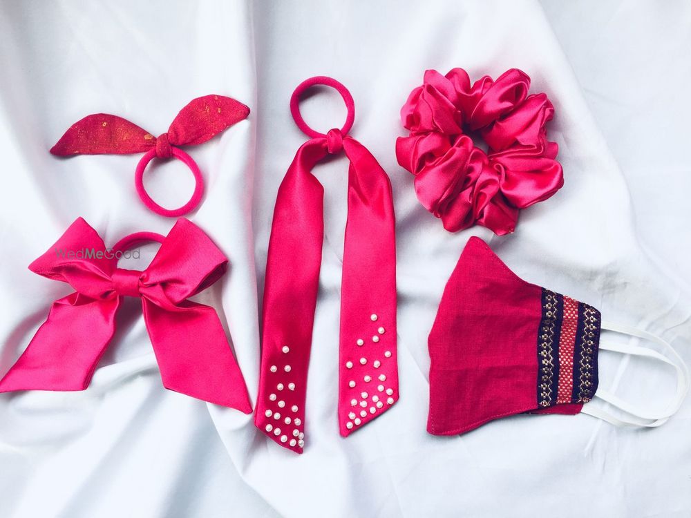 Photo From scrunchies and bow - By Hampers Mart