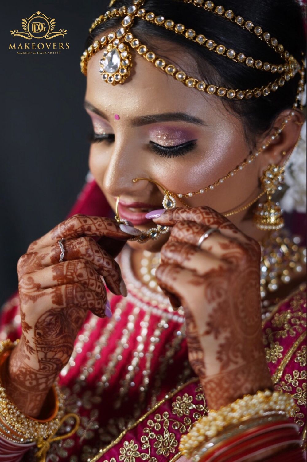 Photo From Prettiest Bride in Pink KANIKA - By DDG Makeovers
