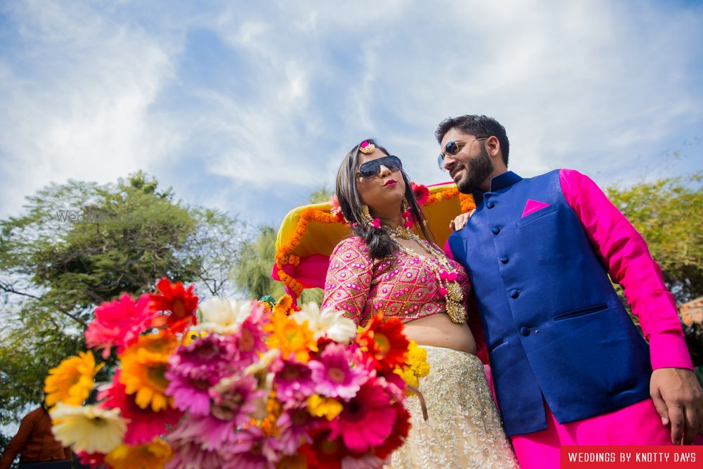 Photo From Fun Filled Day Mehendi - Honey & Puneet - By Weddings by Knotty Days