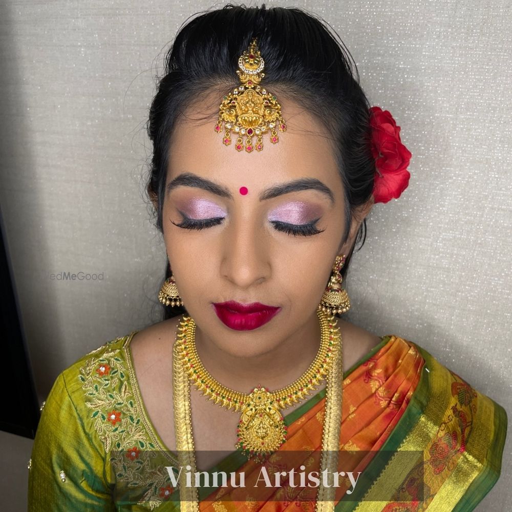 Photo From Bride Nandhini - By Vinnu Artistry