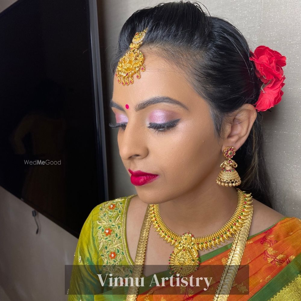 Photo From Bride Nandhini - By Vinnu Artistry