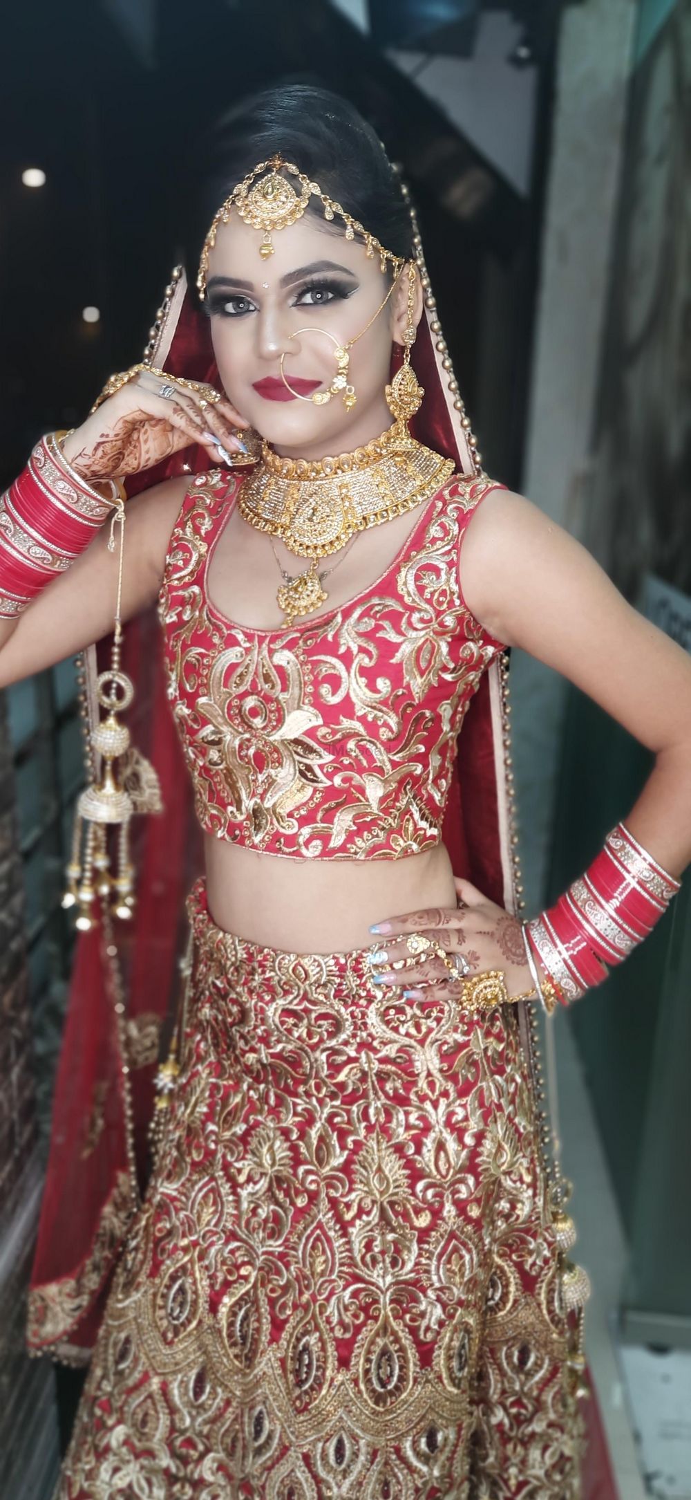Photo From Sakshi's Bridal & Engagement - By Makeovers by Chandni Bhatia