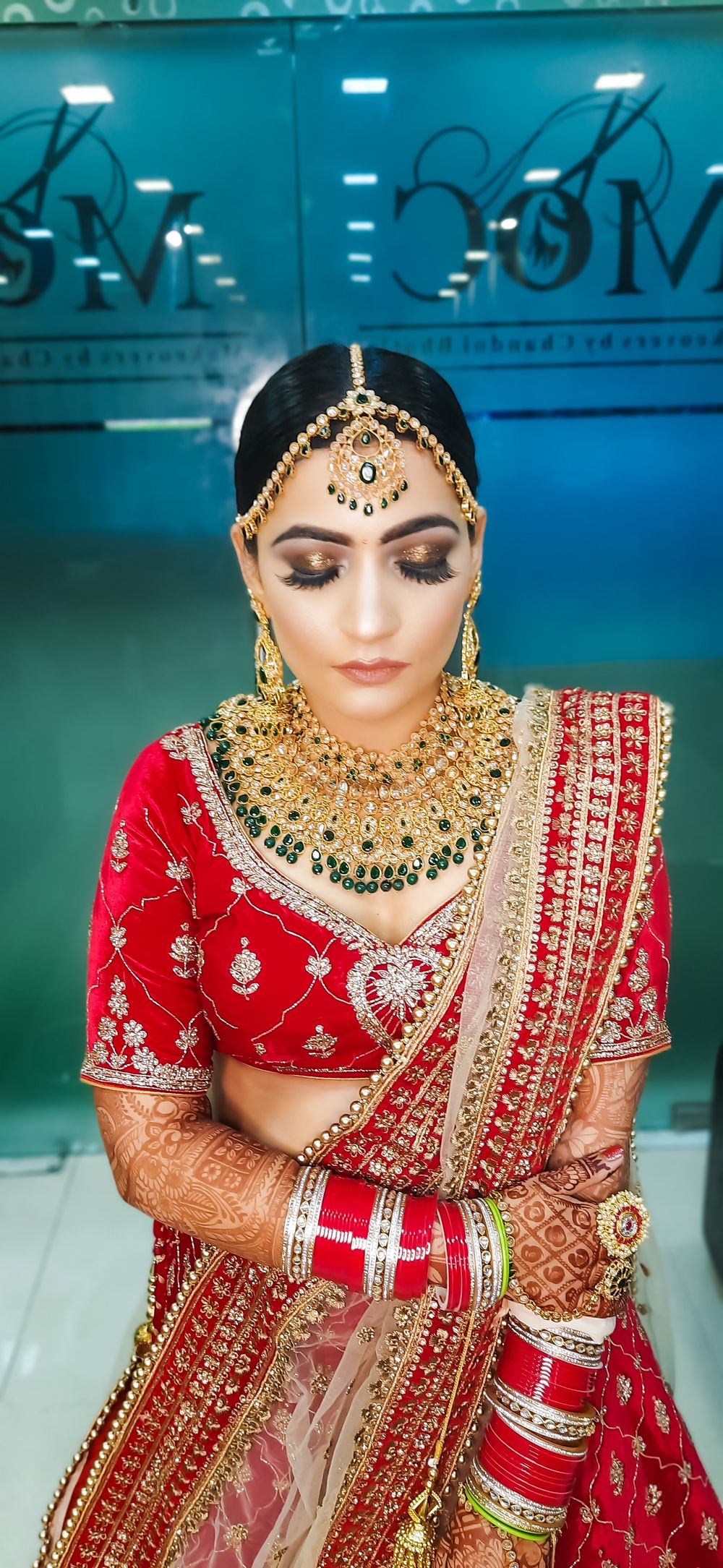 Photo From Bhumika's bridal - By Makeovers by Chandni Bhatia