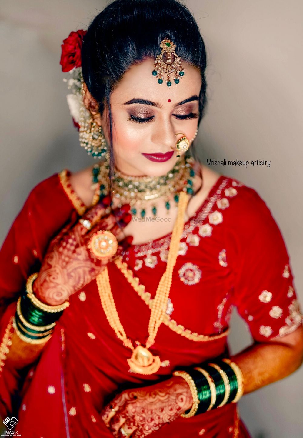 Photo From Mayuri Wedding Pictures - By Vrishali Makeup Artistry