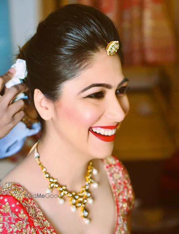 Photo From Mansi's wedding and reception  - By Fatima Soomar Bridal Makeup