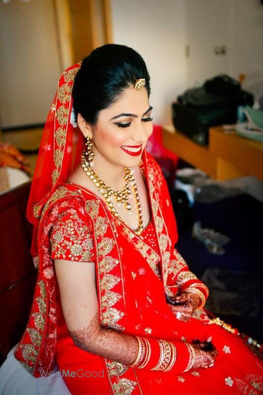 Photo From Mansi's wedding and reception  - By Fatima Soomar Bridal Makeup